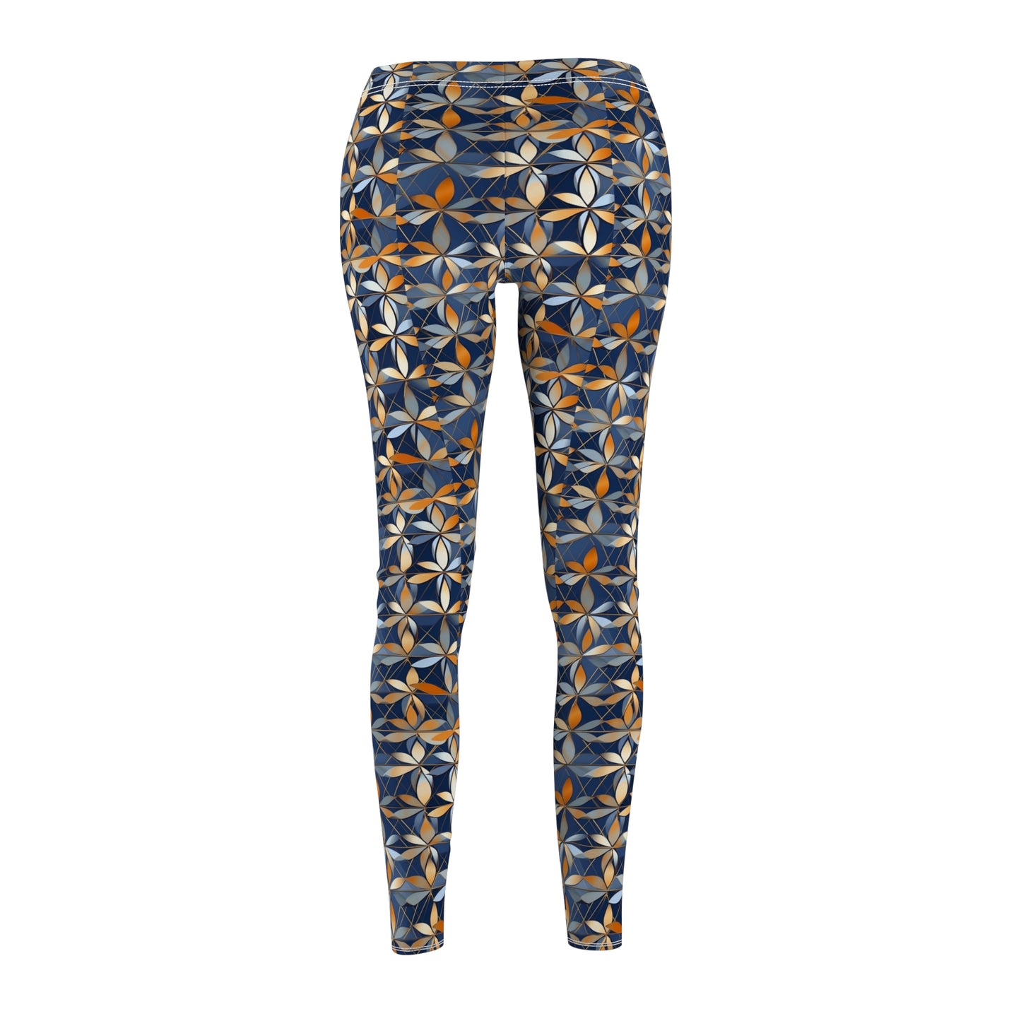 Flower of Life Women's Cut & Sew Casual Leggings (AOP)