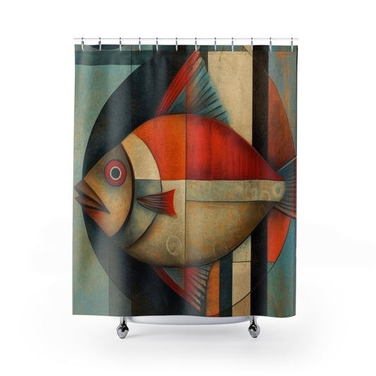 Fish Shower Curtains