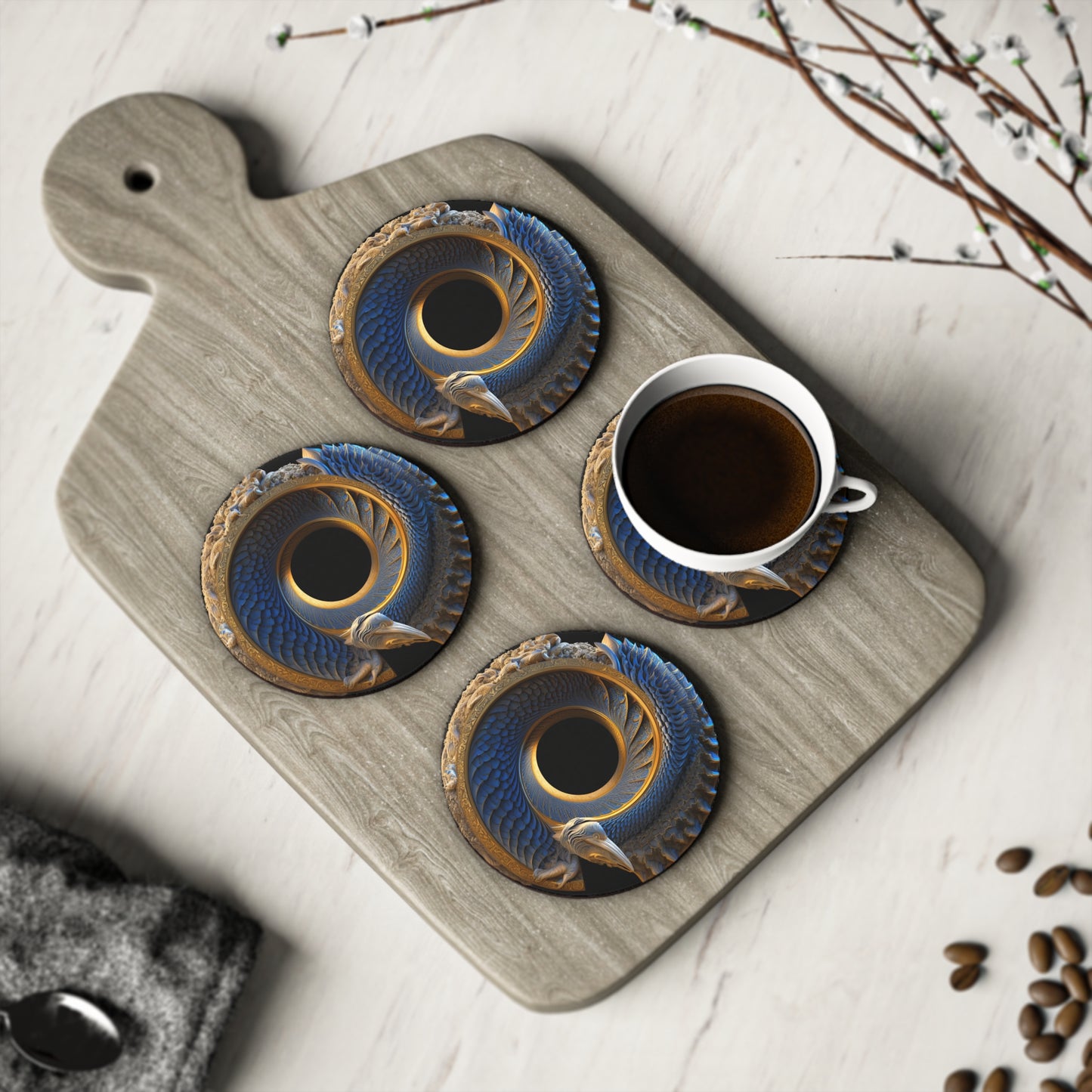 Vortex Bird Coasters