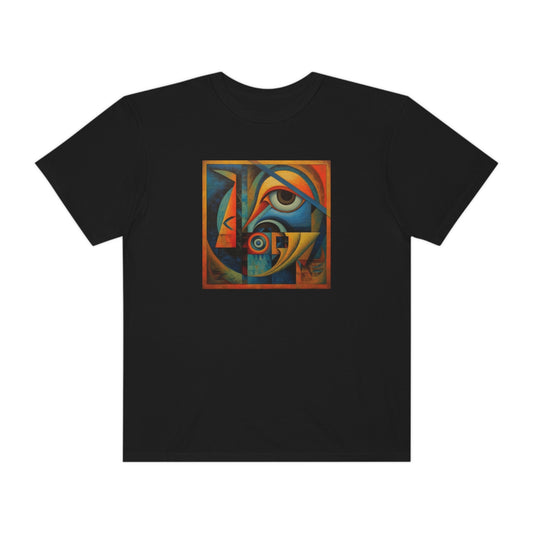 Abstract Art Unisex Garment-Dyed T-shirt