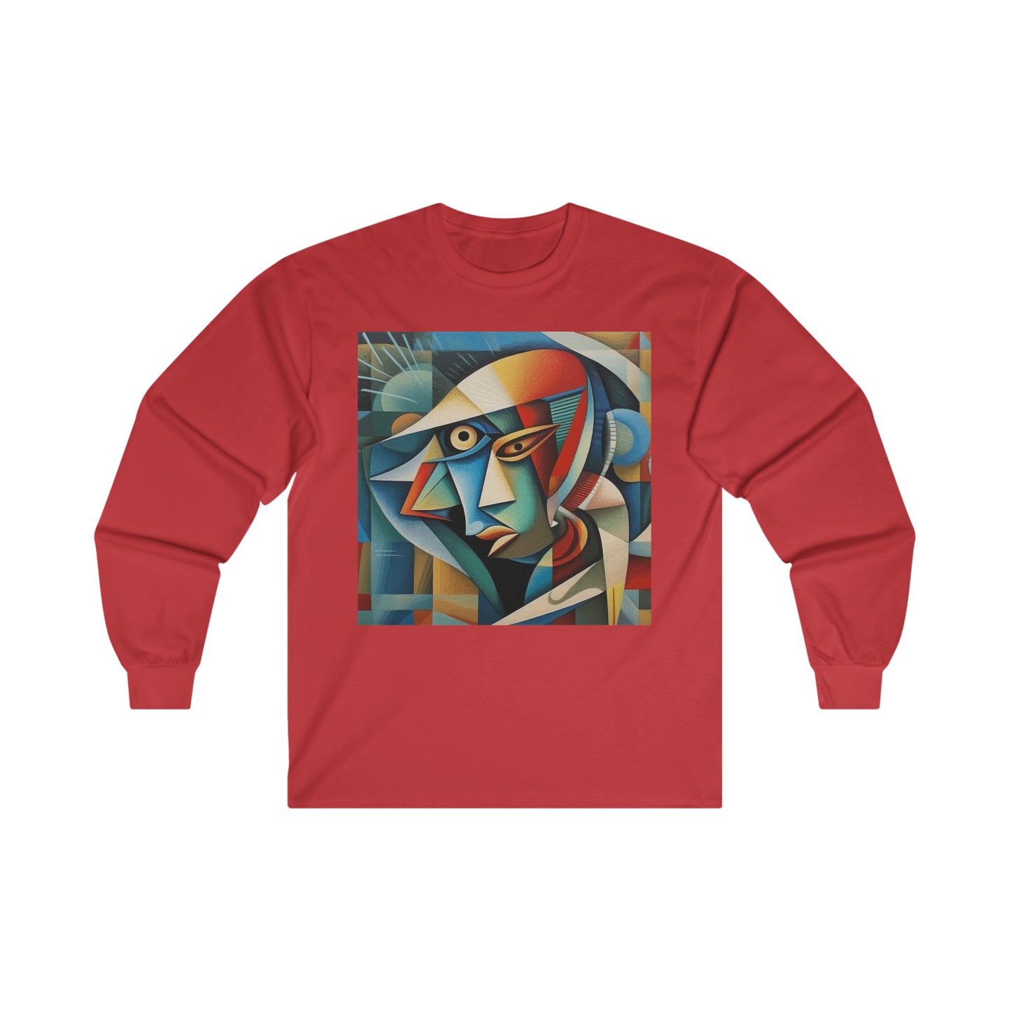 Surf Cubist Ultra Cotton Long Sleeve Tee