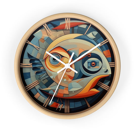 Fishminded Wall Clock