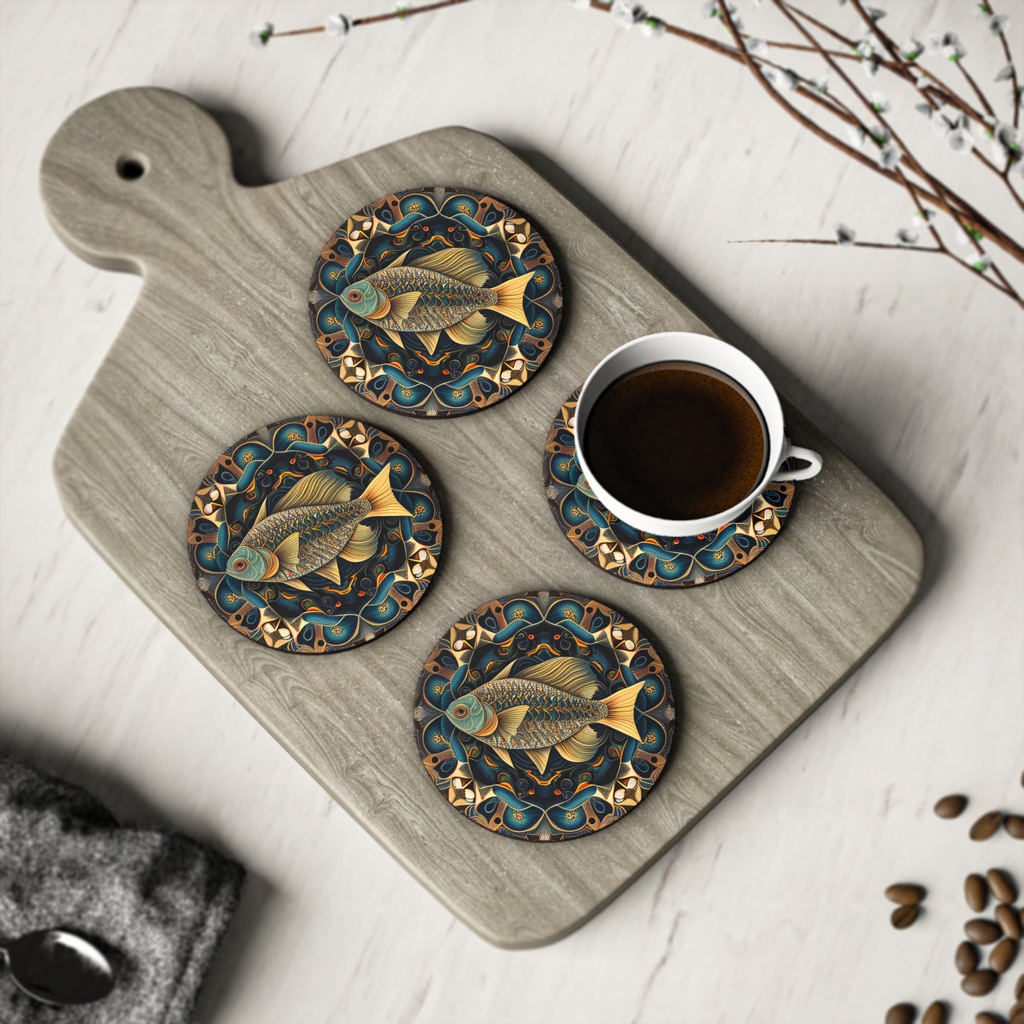 Fish Coasters