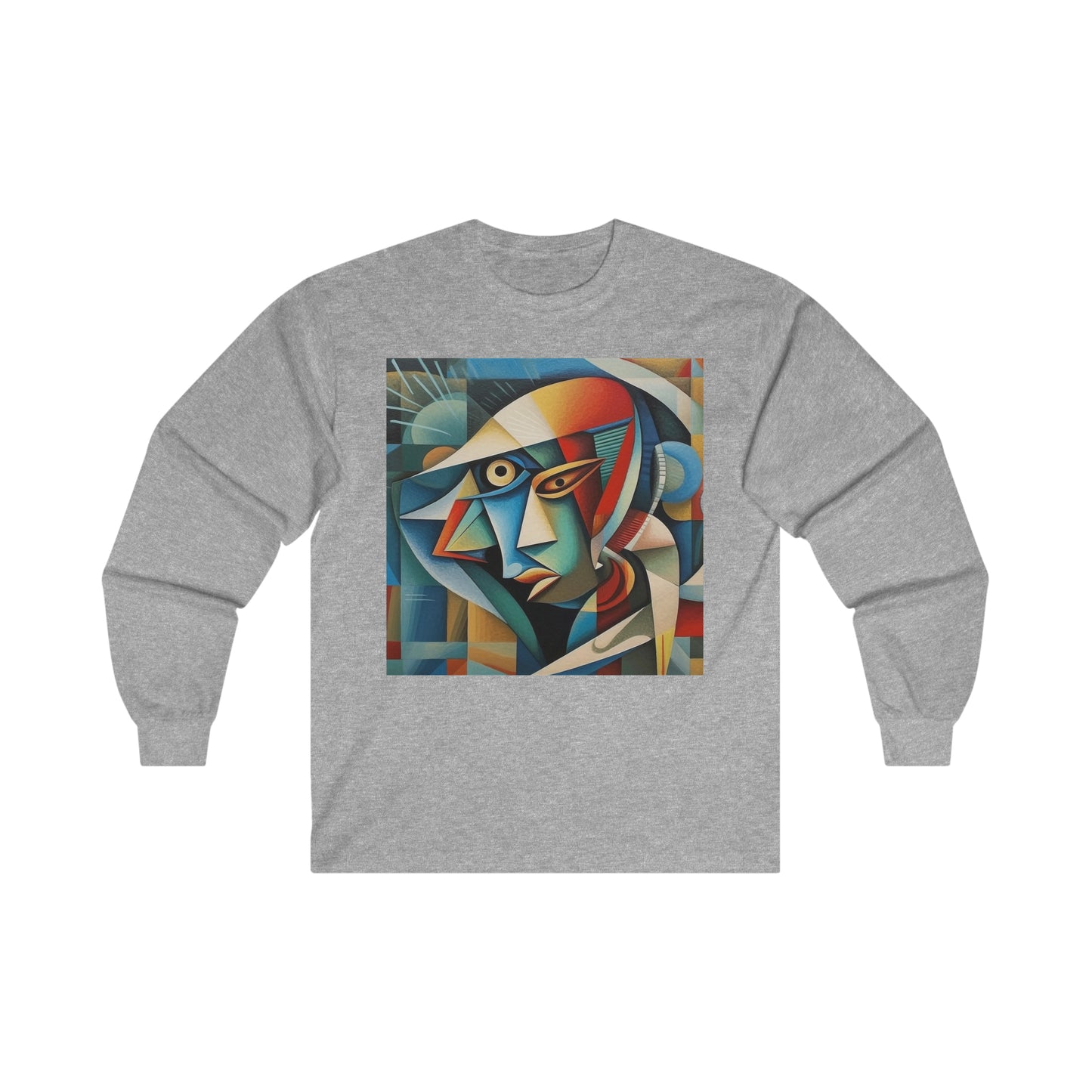 Surf Cubist Ultra Cotton Long Sleeve Tee