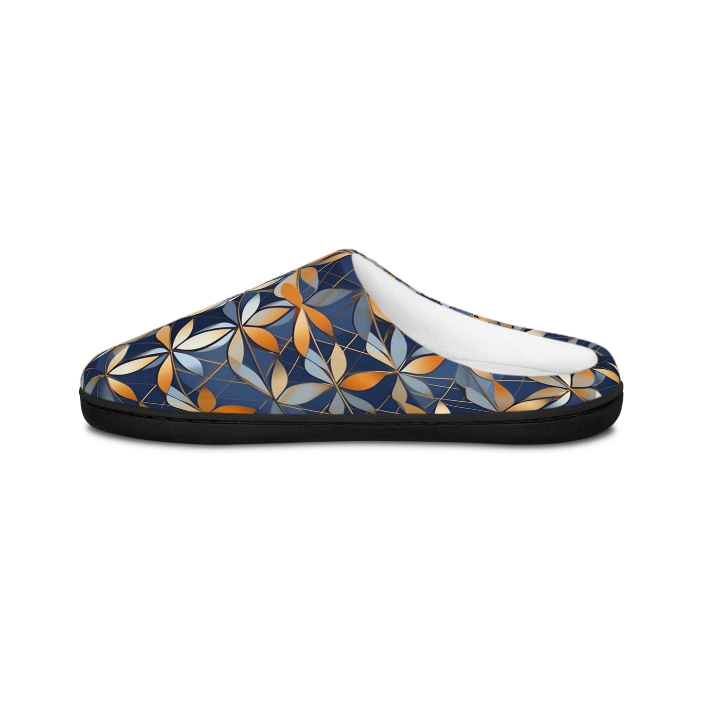 Flower of Life Men's Indoor Slippers