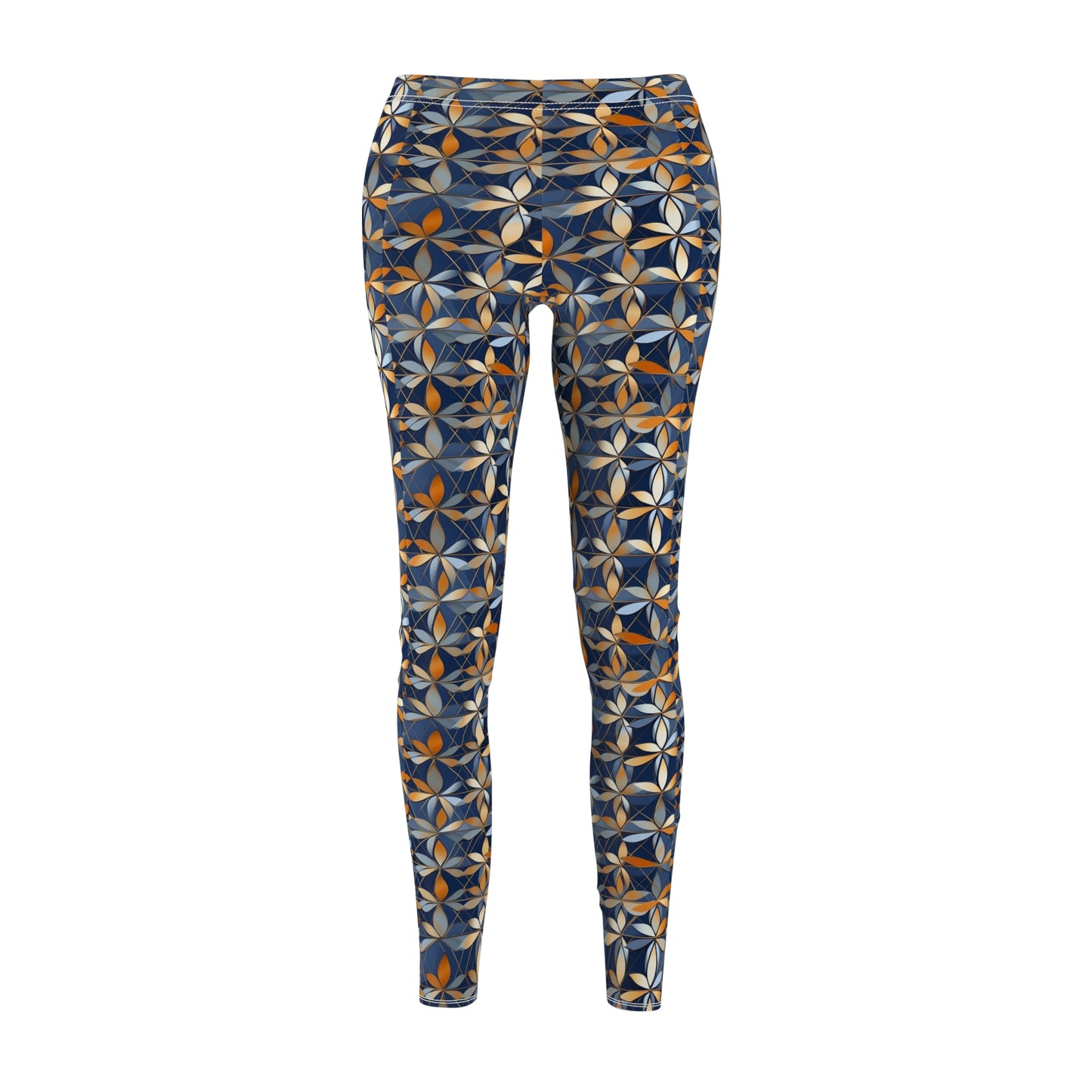 Flower of Life Women's Cut & Sew Casual Leggings (AOP)