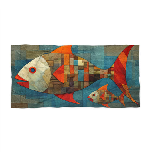 Fish Beach Towel